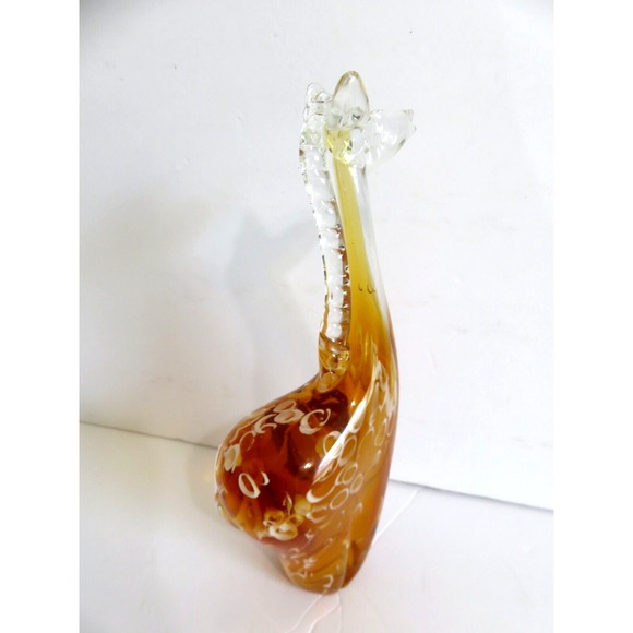 Fifth Avenue Crystal Giraffe 10" Glass Figurine - Picture 10 of 13